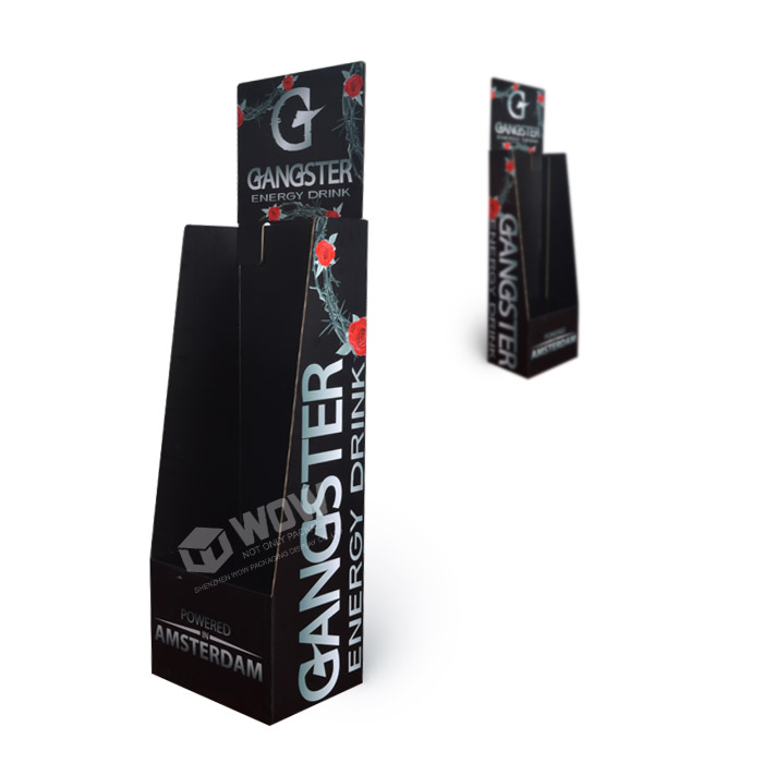 In-Store POP Displays for Monster Energy Drink with Cardboard Display Bins