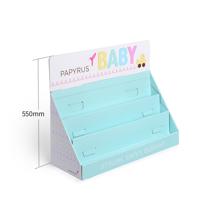 Custom Product Displays Featuring Retail Greeting Card Displays and Retail Countertop Displays with Corrugated Stands