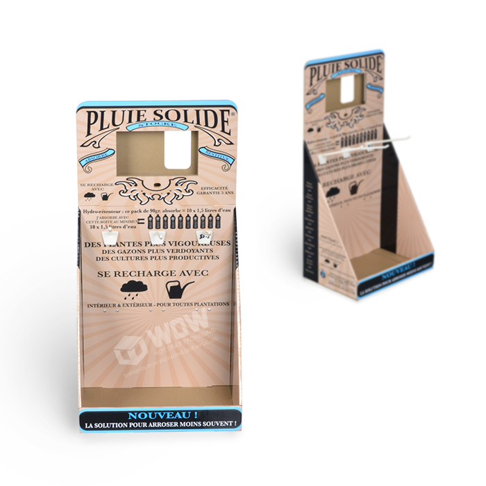 Cardboard Countertop Displays and Hook Display for Retail Glove Display