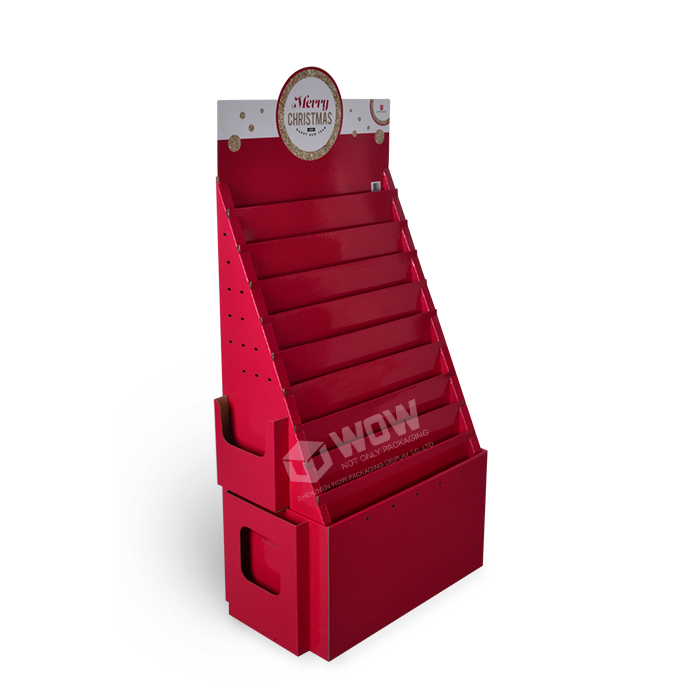 POP Retail Solution Greeting Card Stand Display with Cardboard Design