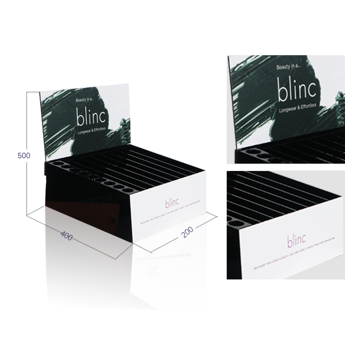 Custom Table Top Acrylic Cosmetic Display Stand