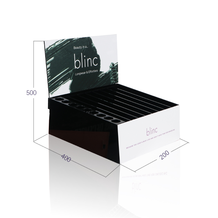 Custom Table Top Acrylic Cosmetic Display Stand