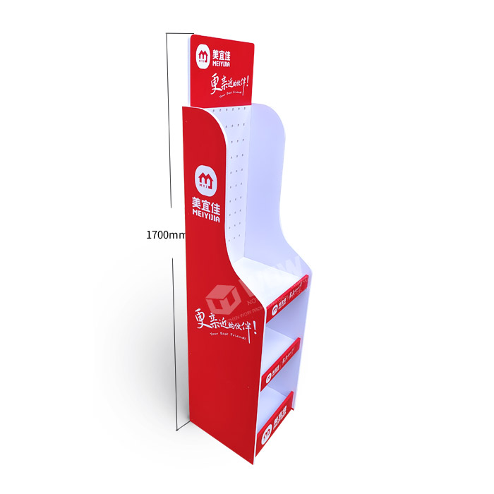 Custom Foam Board Displays for FMCG Store Floor Display Rack