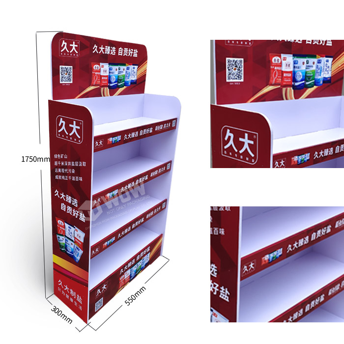 Custom Foam Board Salt Endcap Display
