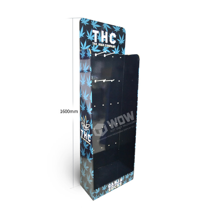 Cardboard Advertising Display for CBD and Cigarette Rack Sale