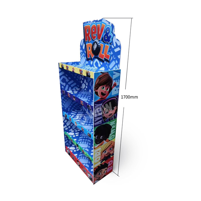 Custom Product Displays for Toy Shelf Displays Featuring Floor Stand Displays and Foamboard Retail Display Stands