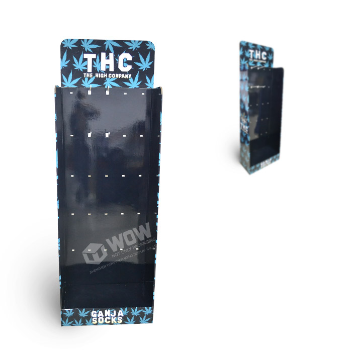 Cardboard Advertising Display for CBD and Cigarette Rack Sale