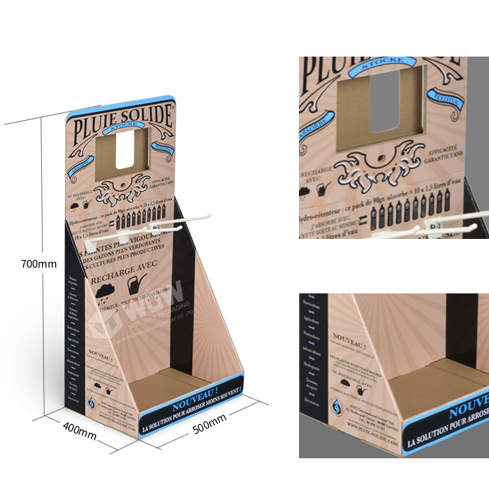 Cardboard Countertop Displays and Hook Display for Retail Glove Display