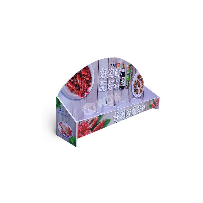 Plastic Display Racks for Custom PDQ Trays and Salt and Pepper Collection Display