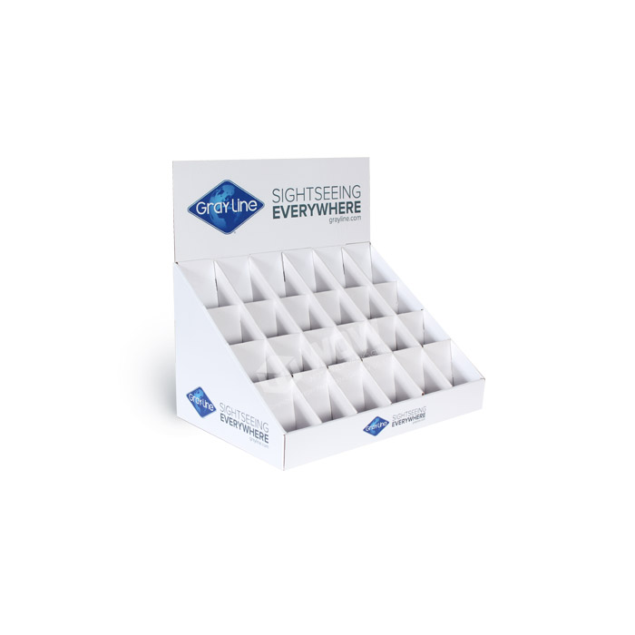 Cardboard Card Display Stands for Retail Point of Purchase and Tabletop Use