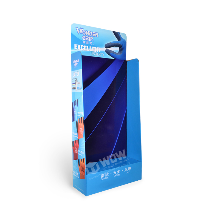 Glove Display Stand Featuring Cardboard Floor Standing Display Units from POP Display Factory
