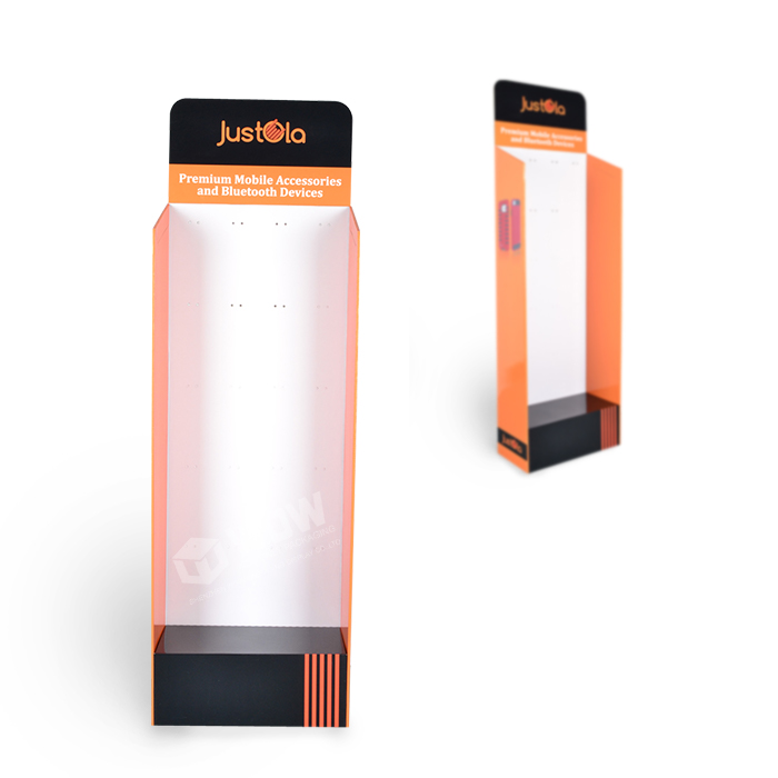 Mobile Accessories Display Rack with Hooks and Point of Sale Retail Displays