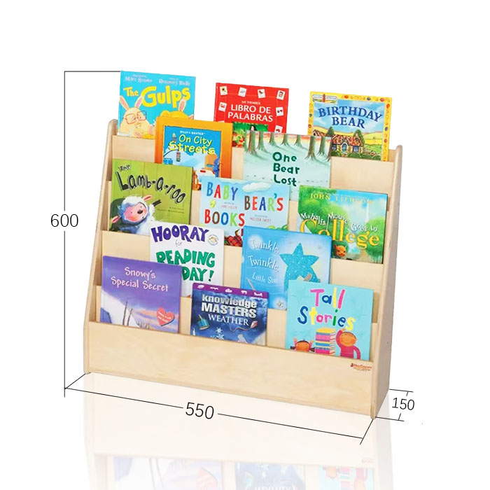 Countertop Card Display Stands with Wooden Tiered POS Units