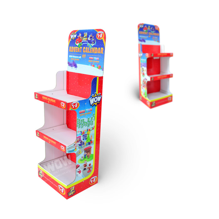 Cardboard End Cap POS Toy Display Shelf Products