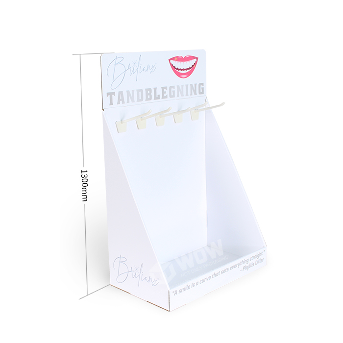 Custom Made Stands for Toothpaste Displays Featuring Point of Purchase Counter Displays and Cardboard POS Stands
