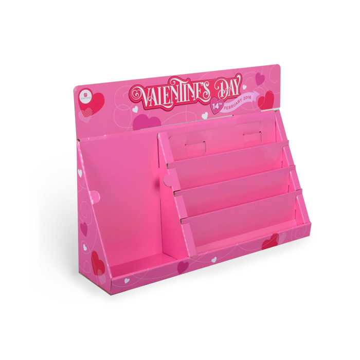 Greeting Card Holder Display with Point of Sale Printing, Countertop Peg Display, and CDU Display Unit