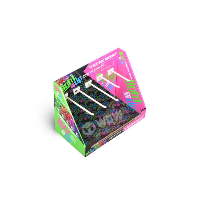 CDU Display Unit for Table Top Sock Display Stand with Hooks