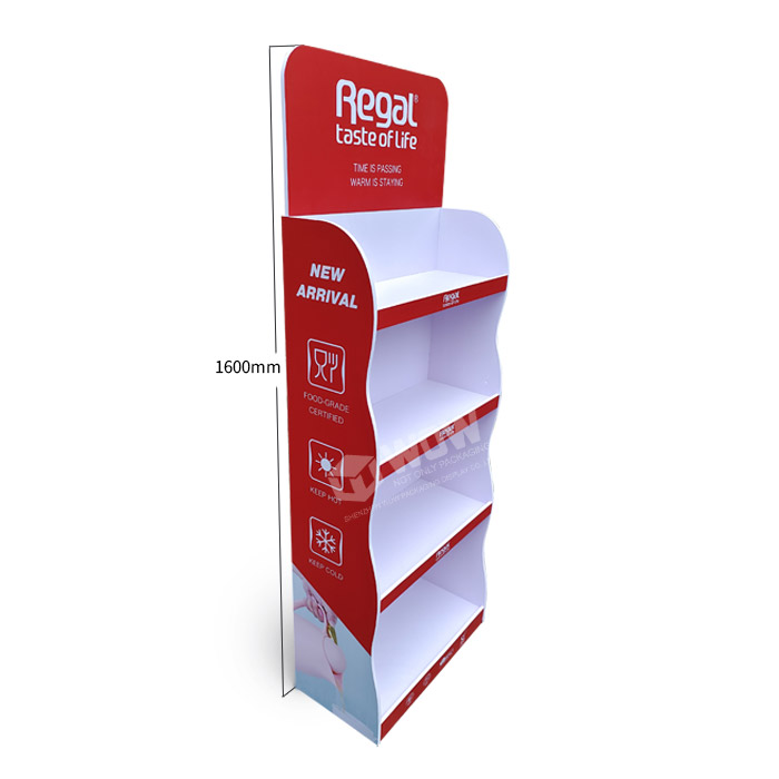 Foam Board Display Stand for Hot Sauce and FSDU Display Units