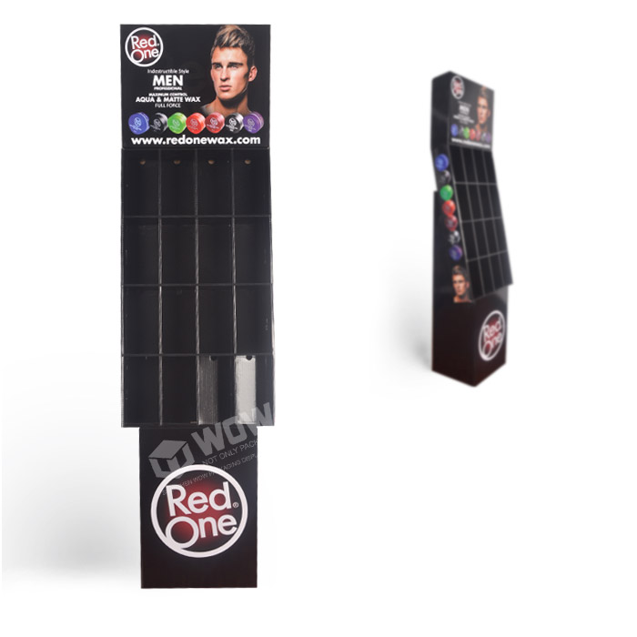 POP Display Product for Cardboard Tiered Hair Product Display Stands