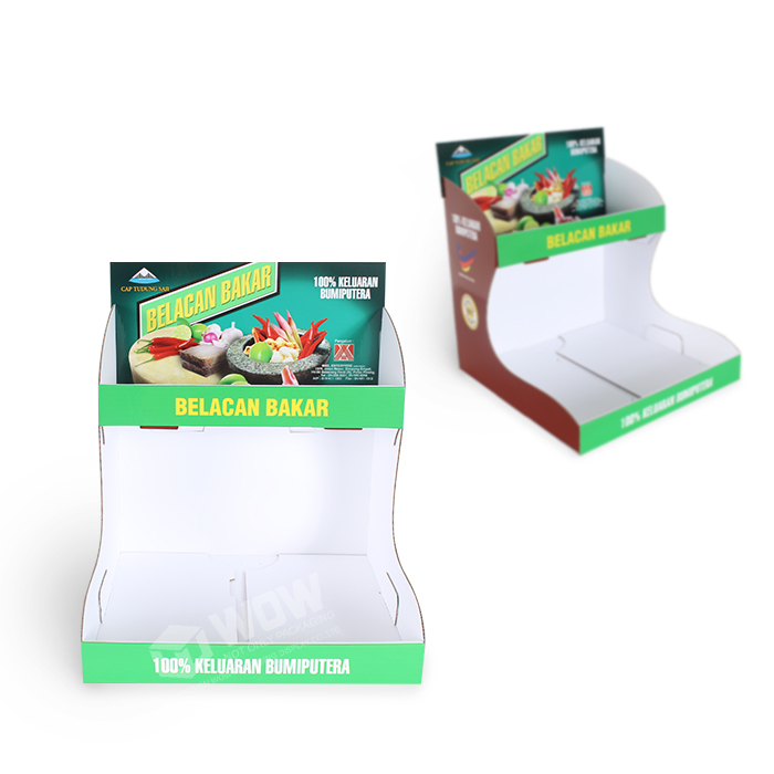 Bakery Cookie Display with 2-Tier POP Counter and CDU