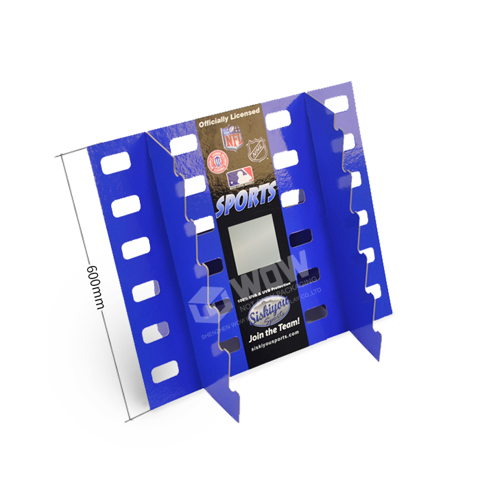 Cardboard Tabletop Sunglasses Display with Small Point of Sale Solutions