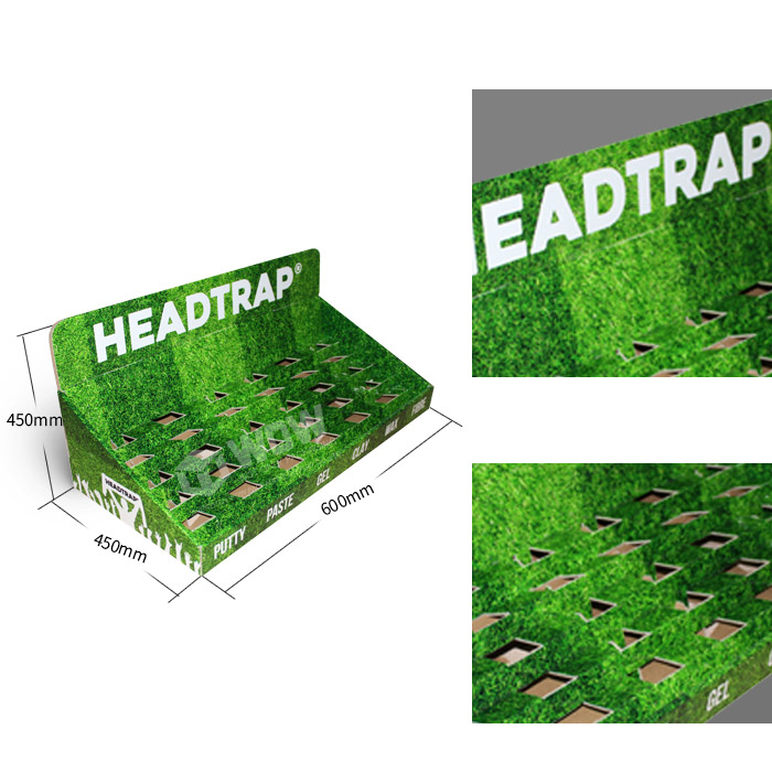 Cardboard Tabletop Display Rack for Golf Balls