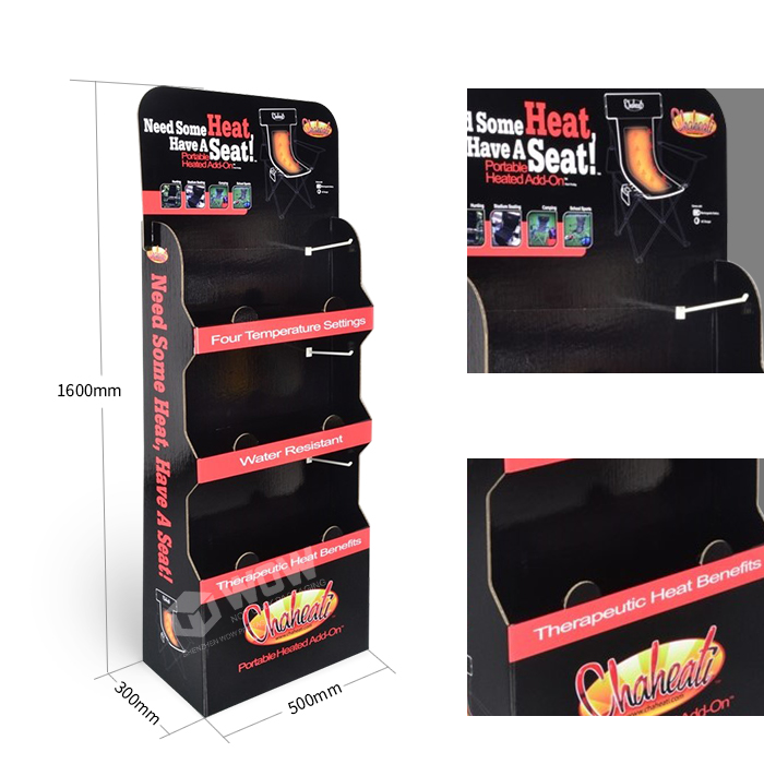 Pharmacy Display Stands Featuring Standing Cardboard Displays and Custom Printing on Cardboard Display Racks