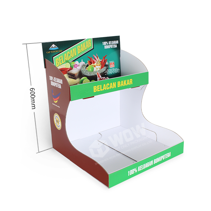 Bakery Cookie Display with 2-Tier POP Counter and CDU