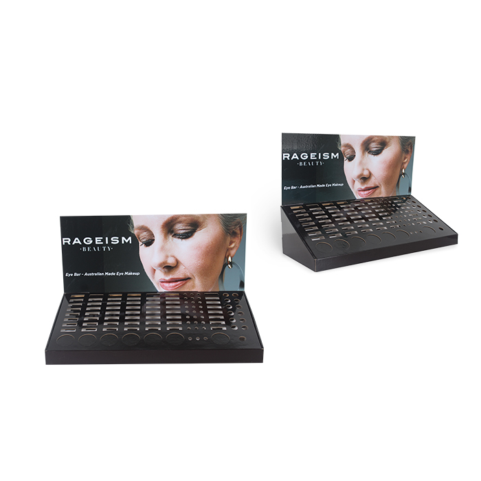 Custom Store Displays for Beauty Products Featuring Countertop Product Displays and Cardboard Display POS Solutions