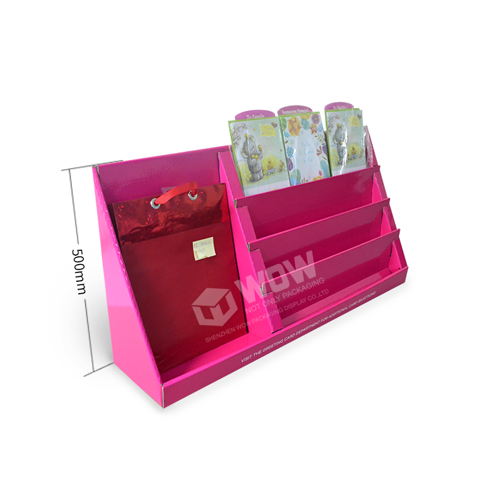 POS Counter Display for Gift Cards Featuring Cardboard Store Displays