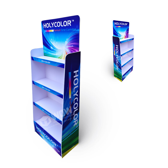 Bespoke Stationery Display Rack with Plastic Product Display Stands