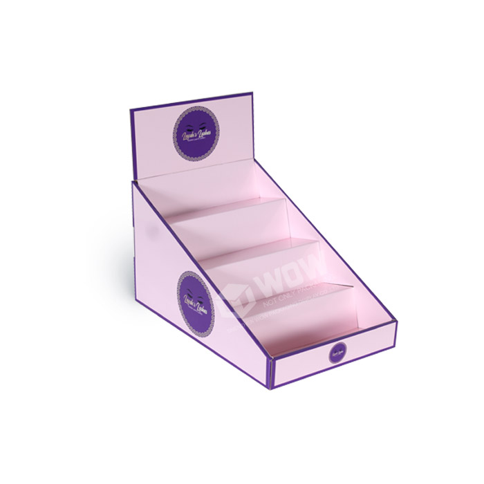 4-Tier POS CDU Cosmetic Shelf Display Rack