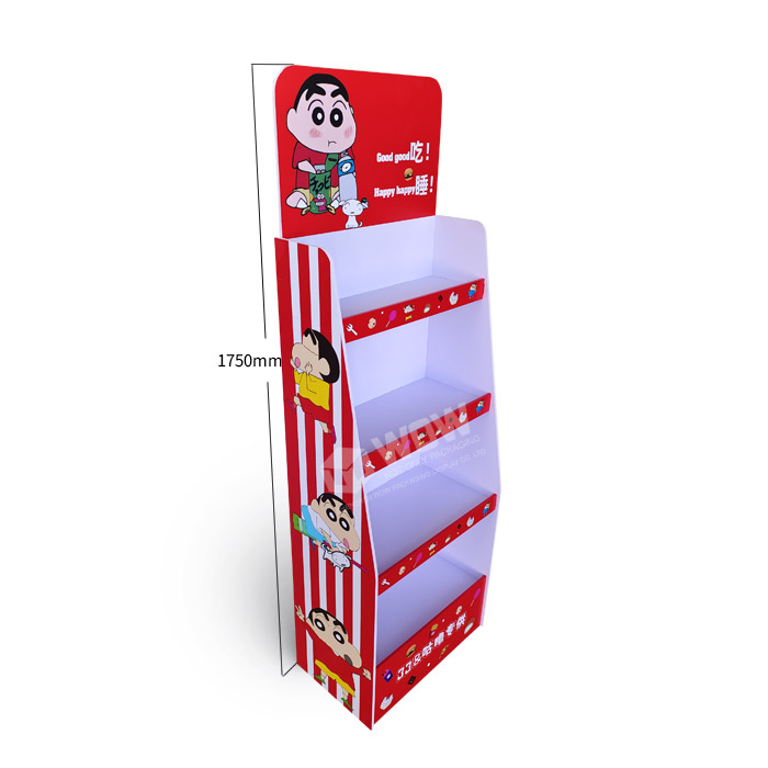 Plastic Point of Sale Display for Soda Pop and Retail Floor Displays