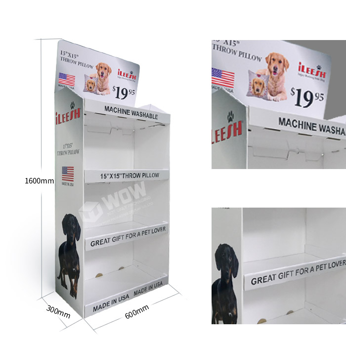 Custom Cardboard Display Units for Sale in Pet Store FSDUs