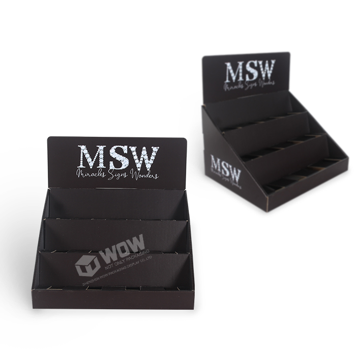 Makeup Display Stand for Retail Store Featuring Product Counter Display and CDU Display