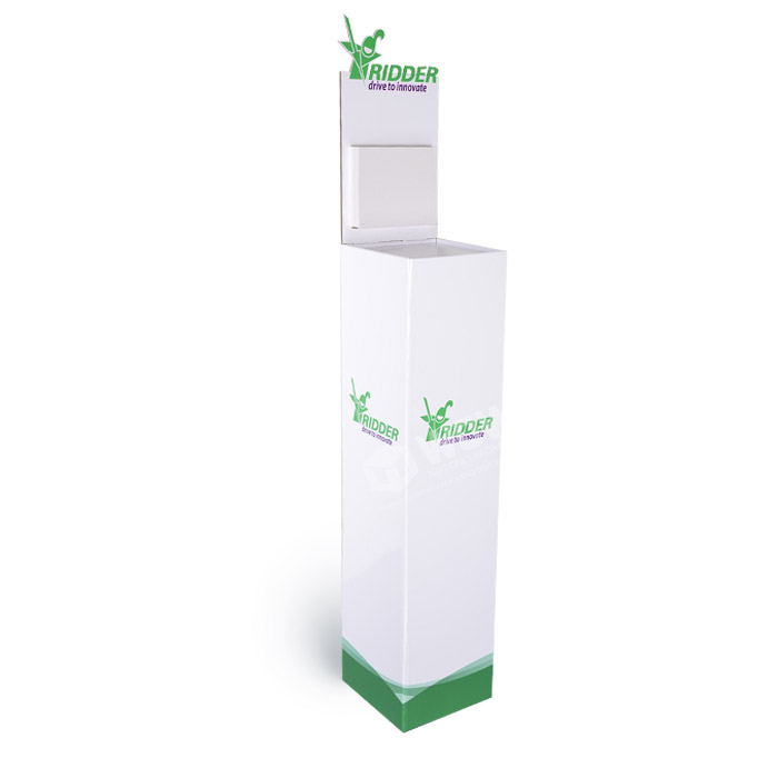 Cardboard Marketing Displays for Energy Drink Store Display Bins