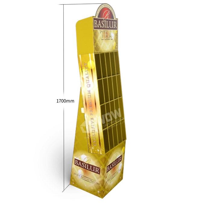 Best POP Displays for Cardboard Floor Standing Coffee and Tea Display