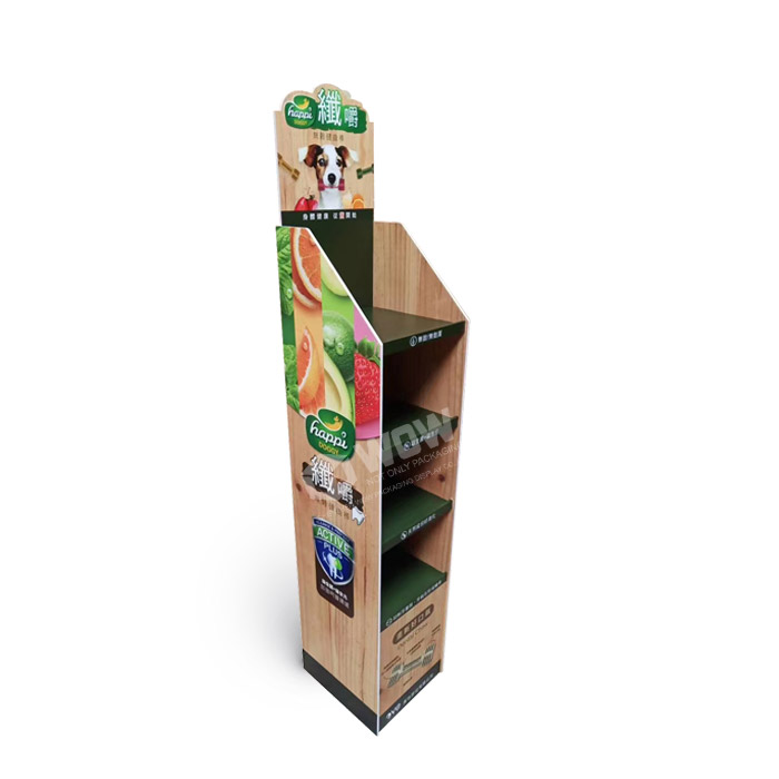 Custom Made Stands for Dog Food Displays Featuring FSDU Displays and PVC Display Stands for Retail