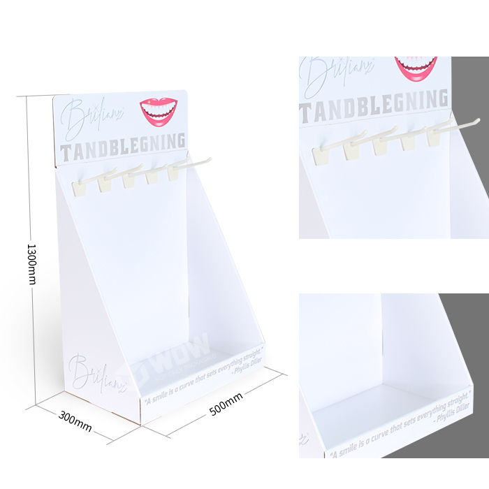 Custom Made Stands for Toothpaste Displays Featuring Point of Purchase Counter Displays and Cardboard POS Stands