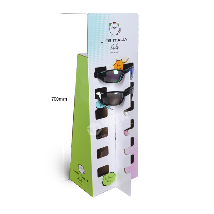 Custom Countertop Displays for Cardboard Sunglasses with POP Retail Solutions
