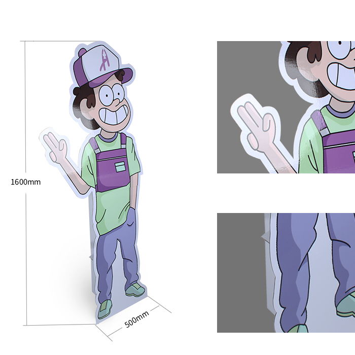 Personalized Cardboard Cut-Out Standee for Events