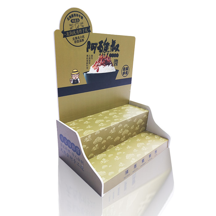 Forex Countertop Point of Sale Sauce Display Stand
