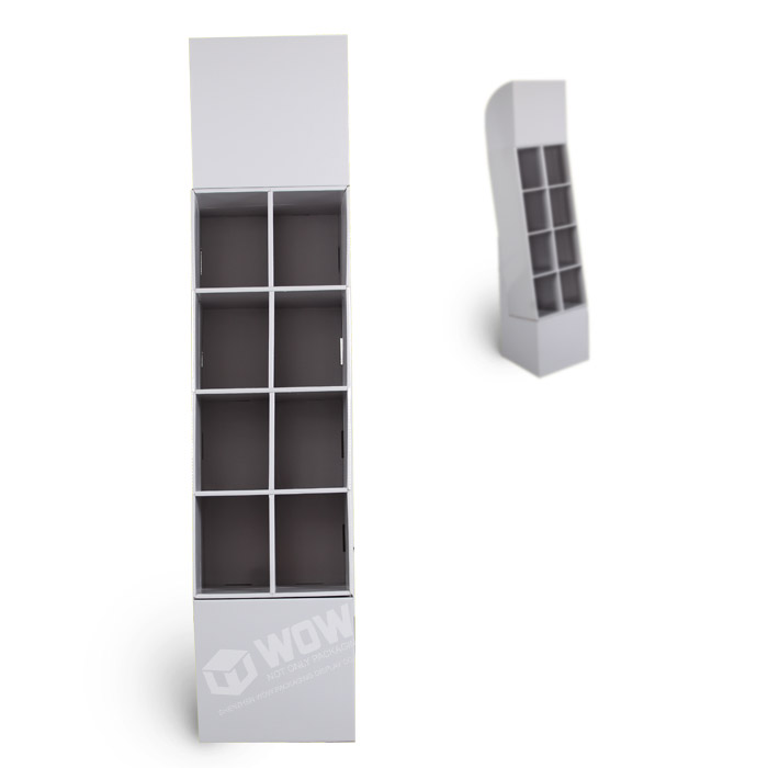 Tiered Cardboard Display Stand for Retail Book Displays