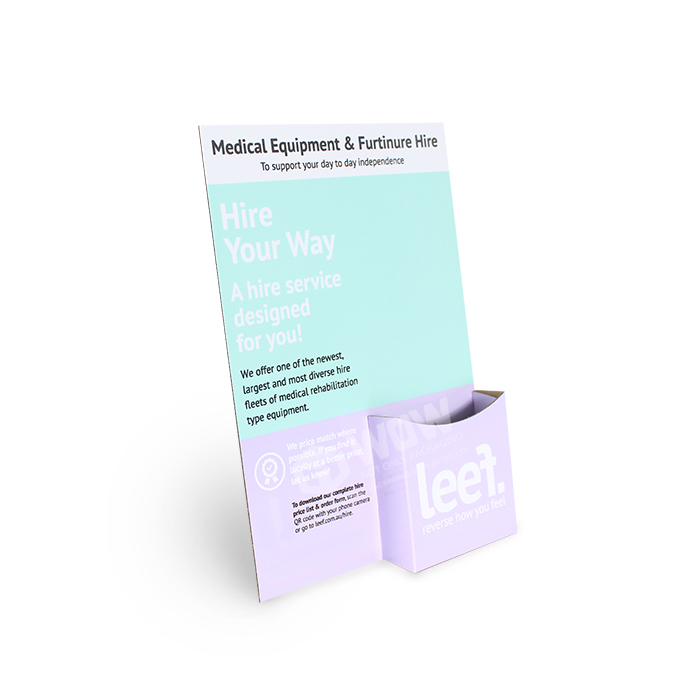 Retail Card Display Stand with Counter Stands and Karton Display Solutions