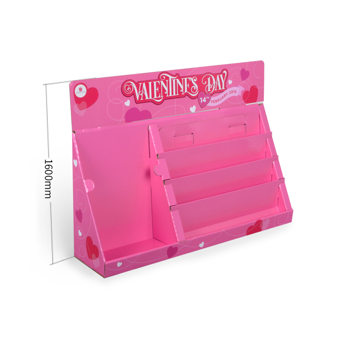 Greeting Card Holder Display with Point of Sale Printing, Countertop Peg Display, and CDU Display Unit