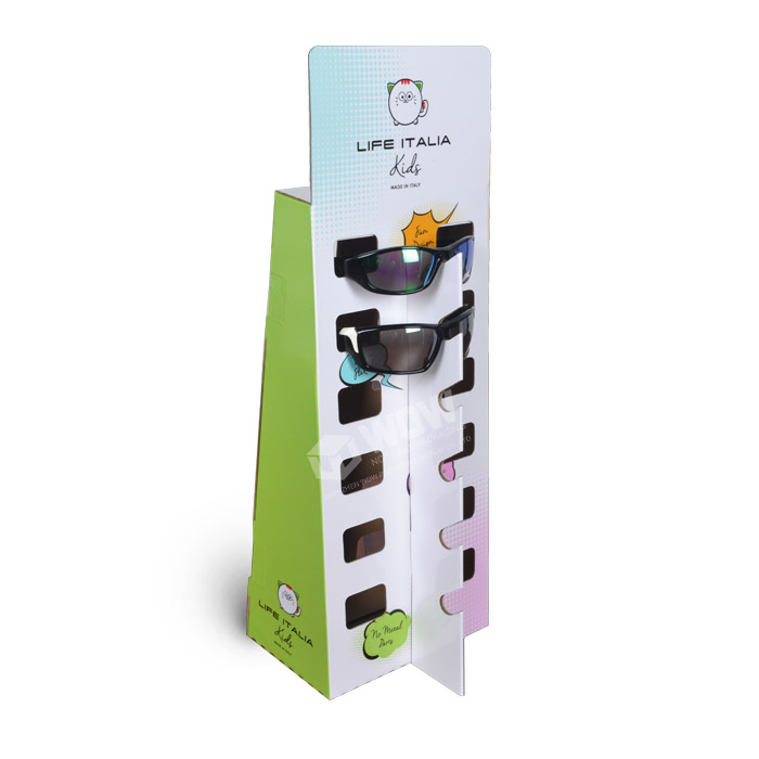 Custom Countertop Displays for Cardboard Sunglasses with POP Retail Solutions
