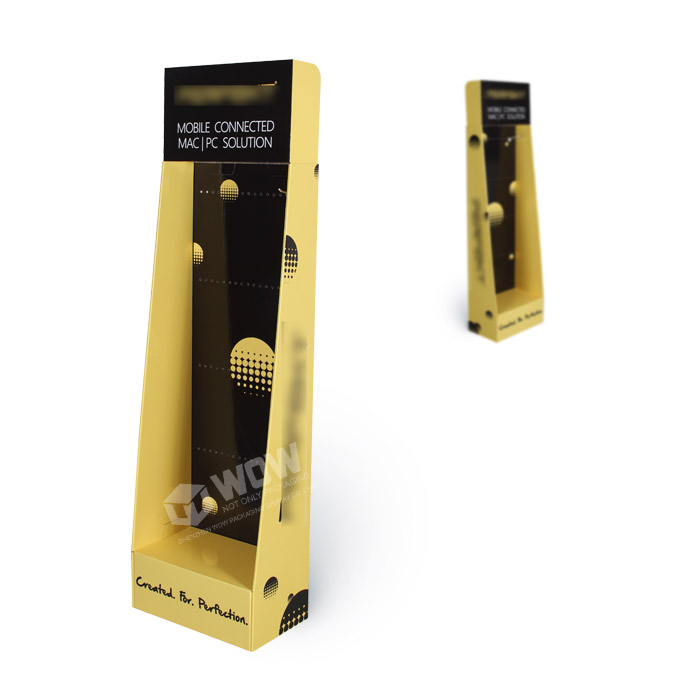 Retail Cardboard Golf Glove Display Rack for Hanging Items