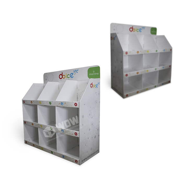 Walmart Half Pallet Cardboard Display for Shirt Promotions