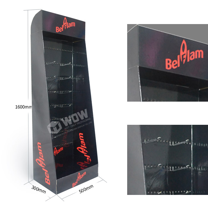 POP Display Company Cardboard Floor Standing Earphone Display Stands