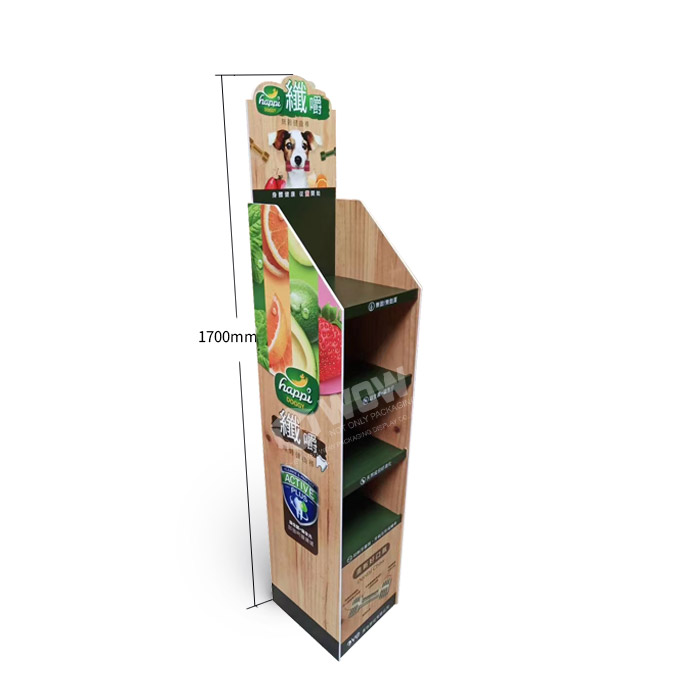Custom Made Stands for Dog Food Displays Featuring FSDU Displays and PVC Display Stands for Retail
